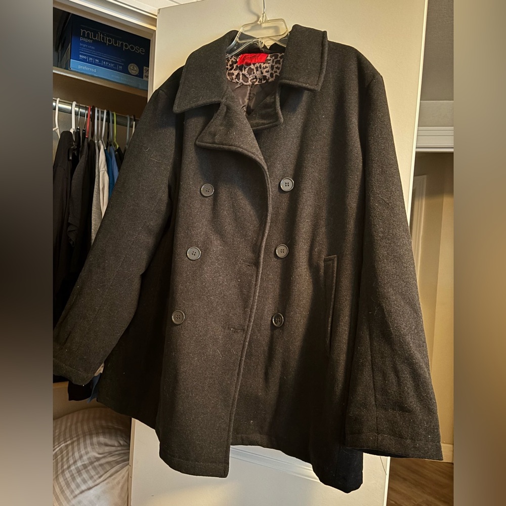 Excelled Collection Black Coat